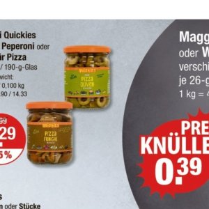 Pizza bei V-Markt