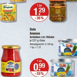 Ananas bei V-Markt