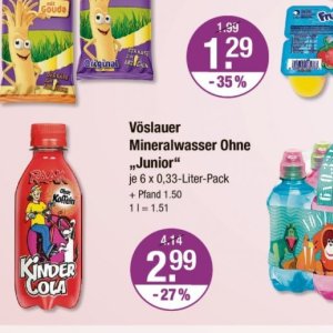 Mineralwasser bei V-Markt
