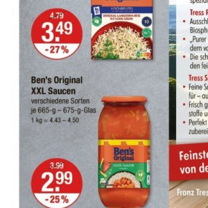 Saucen bei V-Markt