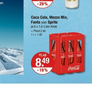 Coca-cola bei V-Markt