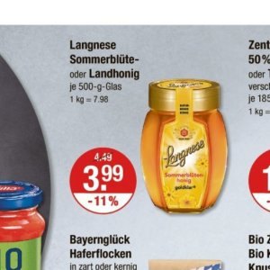Glas bei V-Markt