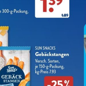 Snacks bei Aldi SÜD