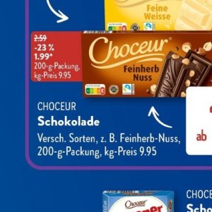 Schokolade bei Aldi SÜD