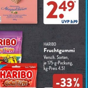 Fruchtgummi bei Aldi SÜD