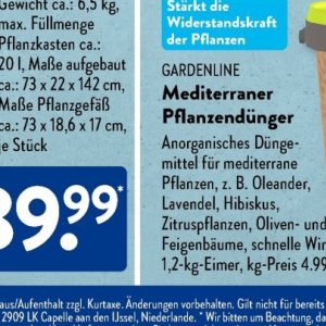 Pflanzen bei Aldi SÜD