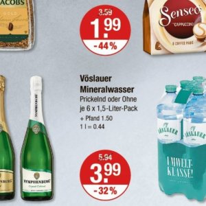 Mineralwasser bei V-Markt