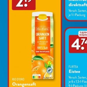 Säfte bei Aldi SÜD
