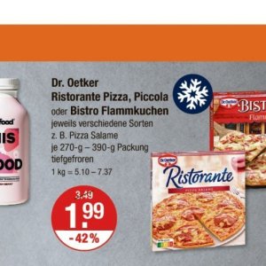 Pizza bei V-Markt