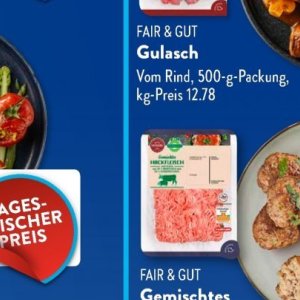Hackfleisch bei Aldi SÜD