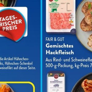 Hackfleisch bei Aldi SÜD