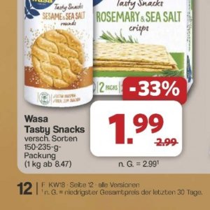 Snacks bei Famila Nord West