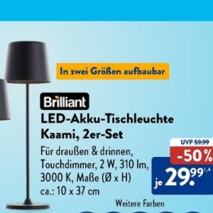 Tischleuchte bei Aldi SÜD