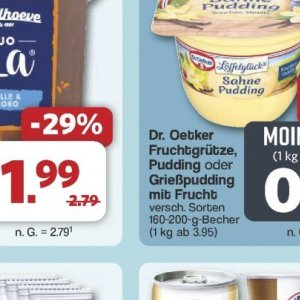 Pudding bei Famila Nord West