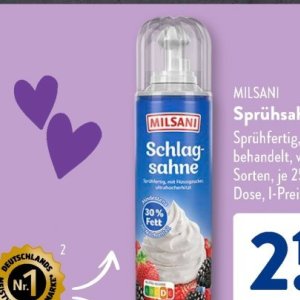 Sahne bei Aldi SÜD