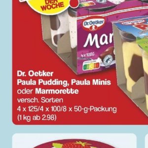 Pudding bei Famila Nord West