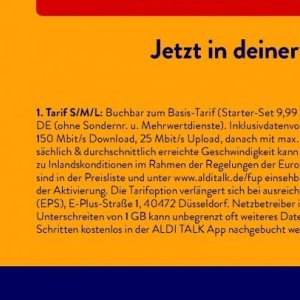 Rahmen bei Aldi SÜD