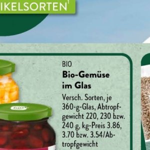 Glas bei Aldi SÜD