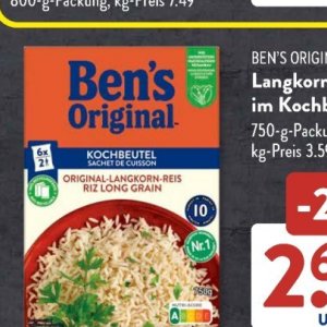 Reis bei Aldi SÜD