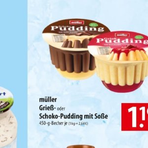 Pudding bei Famila Nord Ost