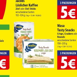 Snacks bei Famila Nord Ost