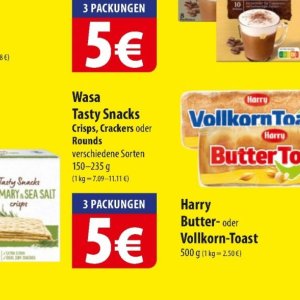 Snacks bei Famila Nord Ost