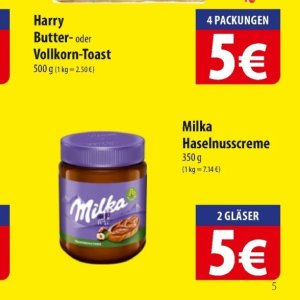 Haselnusscreme bei Famila Nord Ost