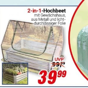 Hochbeet bei Centershop