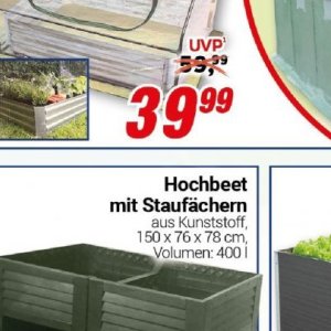 Hochbeet bei Centershop