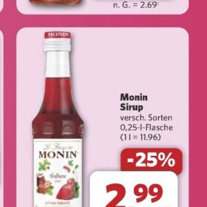 Sirup bei Combi