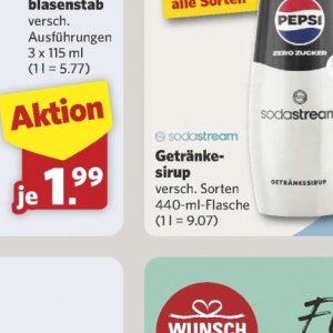 Sirup bei Combi