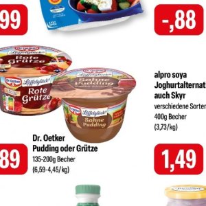 Pudding bei Feneberg