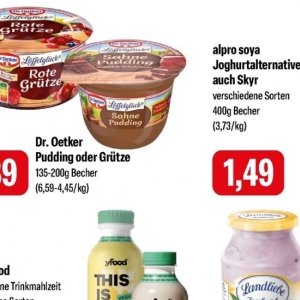 Pudding bei Feneberg
