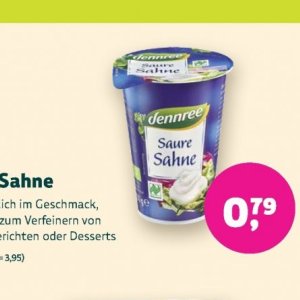 Sahne bei BioMarkt
