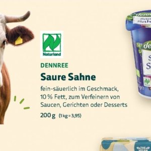 Sahne bei BioMarkt