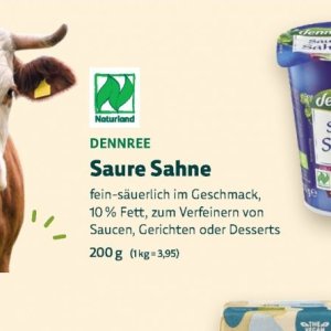 Sahne bei BioMarkt