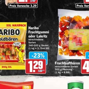 Fruchtgummi bei AEZ