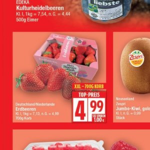 Erdbeeren bei Elli Markt
