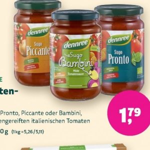 Tomatensauce bei BioMarkt