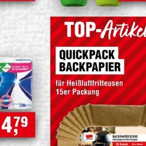 Backpapier bei Handelshof