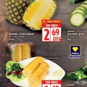 Ananas bei Elli Markt