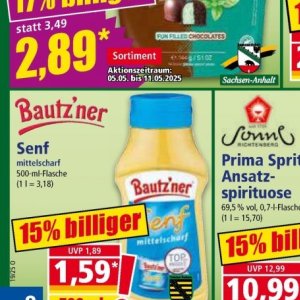 Senf bei Norma