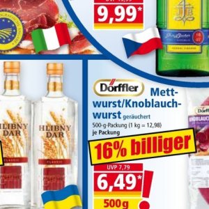 Wurst bei Norma