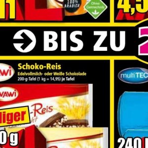 Schokolade bei Norma