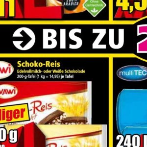 Schokolade bei Norma