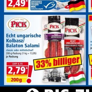 Salami bei Norma
