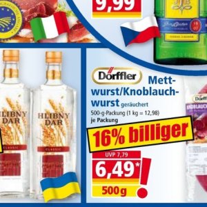 Wurst bei Norma