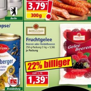 Heidelbeeren bei Norma