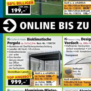 Pergola bei Norma