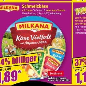 Milch bei Norma